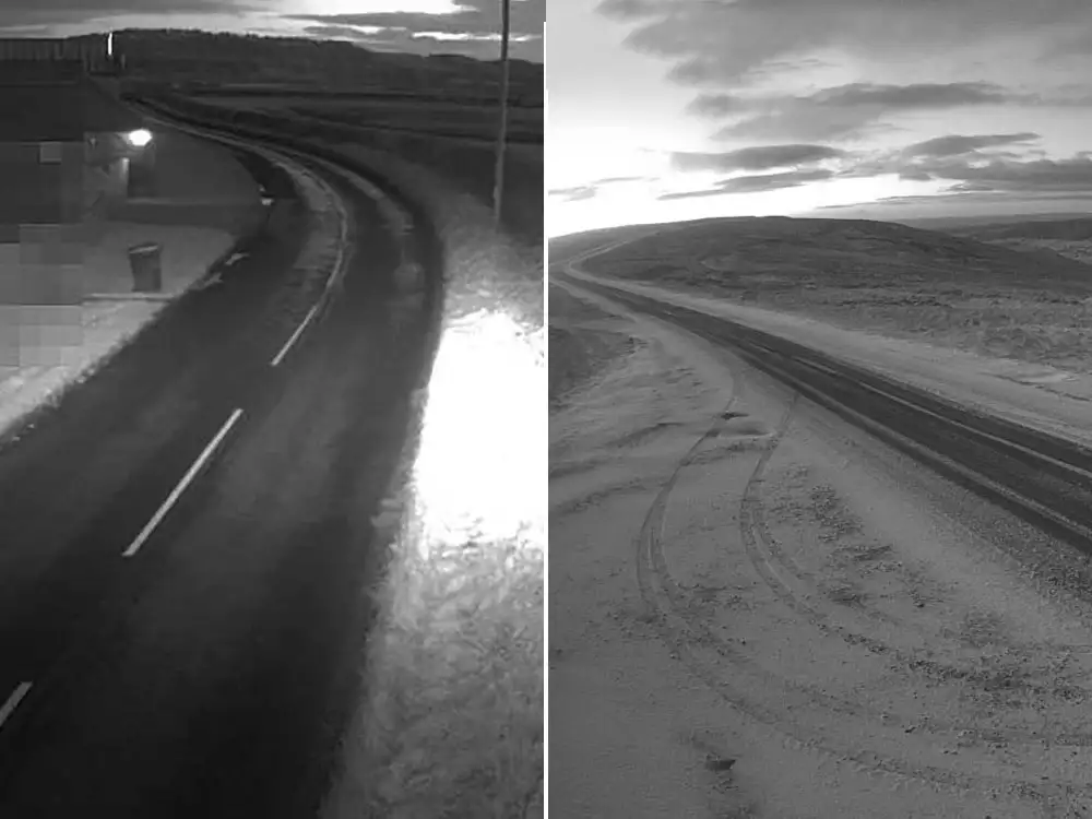 Snow and ice causing travel problems in parts of North Yorkshire