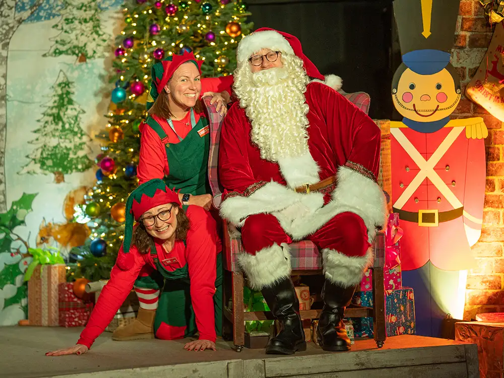 Yorkshire attraction reveals its festive experience – with new show starring Father Christmas