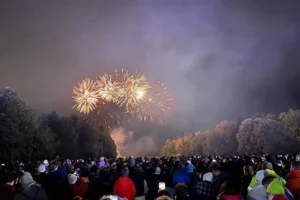 Pictures: Thousands enjoy firework spectaculars in York and Selby