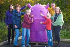 You’ll soon be able to meet this purple fellow – thanks to York Mumbler