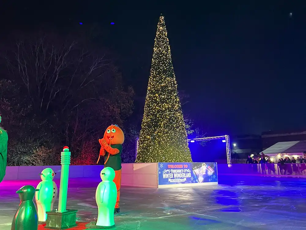 Watch: The lights go on at Yorkshire’s Winter Wonderland – back with a new look!