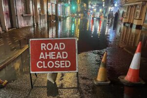 Firefighters called in twice to tackle flash flood in Tadcaster