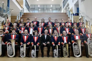 Two York brass bands are coming together for a special Christmas concert