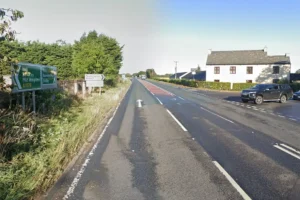 Man fighting for his life after car crashes into building near York