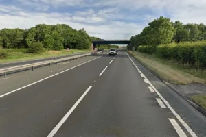 Man trapped in vehicle after crash in North Yorkshire