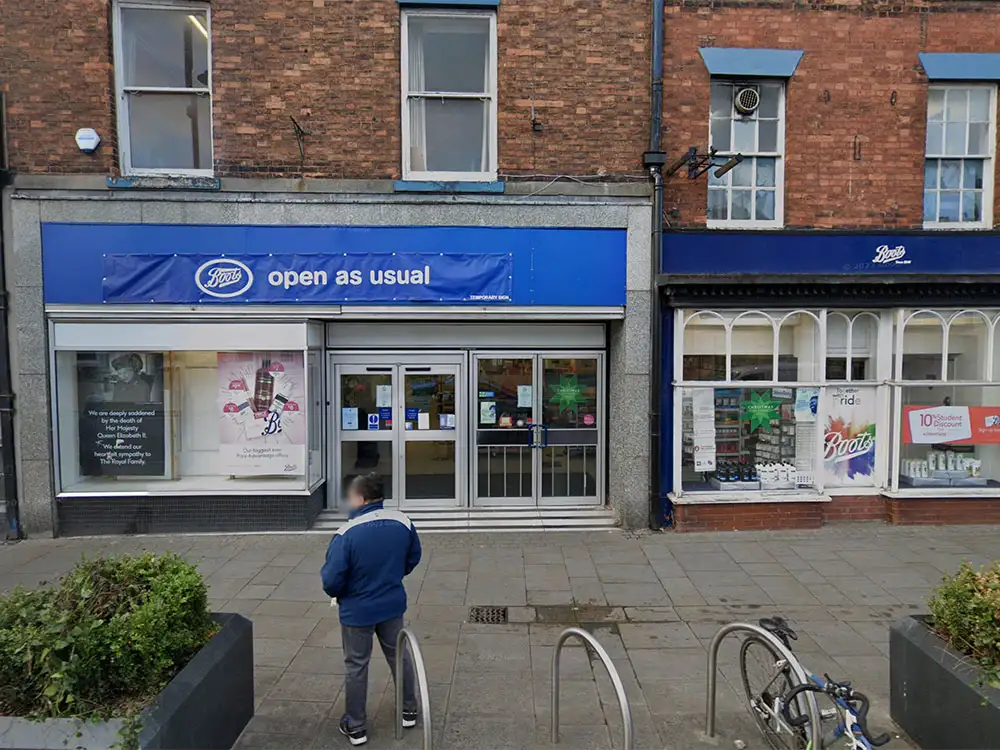 Thief makes off with huge aftershave haul after breaking into Boots in Selby