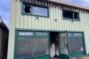 ‘There’s a lot of shock – our HQ is completely gone. But we will rise from this’