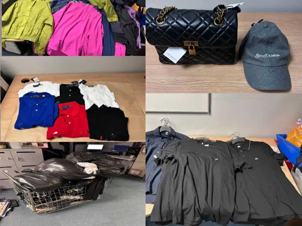 Police seize £10,000-worth of stolen clothes in York – three arrested
