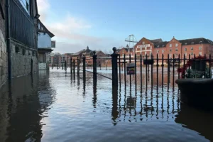 Five flood warnings for York as two car parks closed