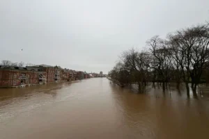 Firefighters called to a boat about to sink in York – among other flooding incidents