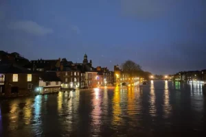 Fire crews deal with flooding incidents in York and Malton as Storm Elin batters county