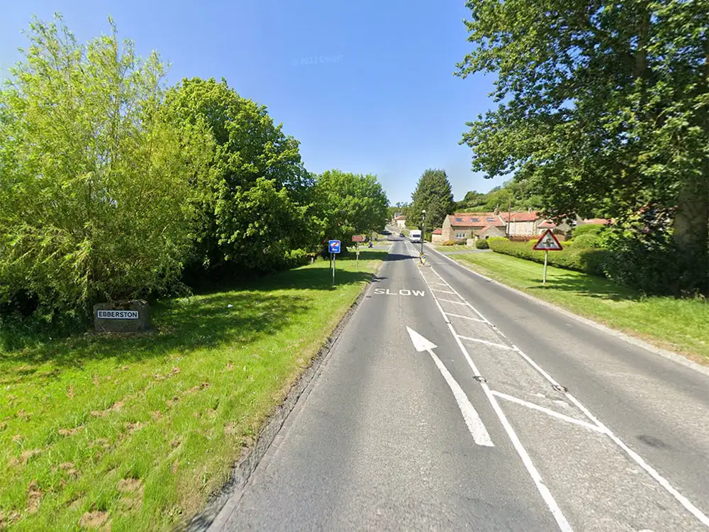 Emergency services called to head-on crash in North Yorkshire village