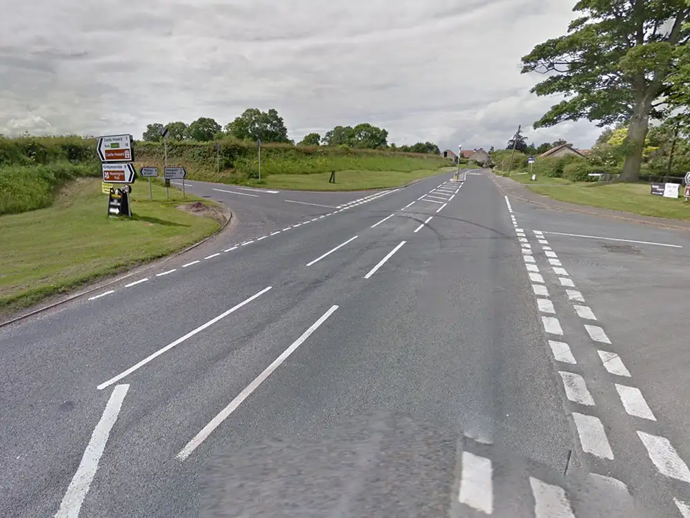 Man in hospital after two-car crash near Castle Howard