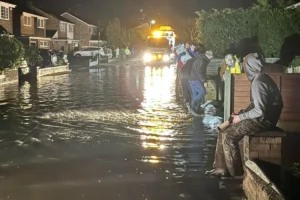 ‘Huge effort’ sees sandbags delivered to hundreds of homes in flood-hit village