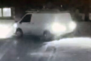 Van crashes through farm gates near Selby – then drives off