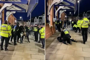Six men and two boys arrested at York City match – but fans question police statement