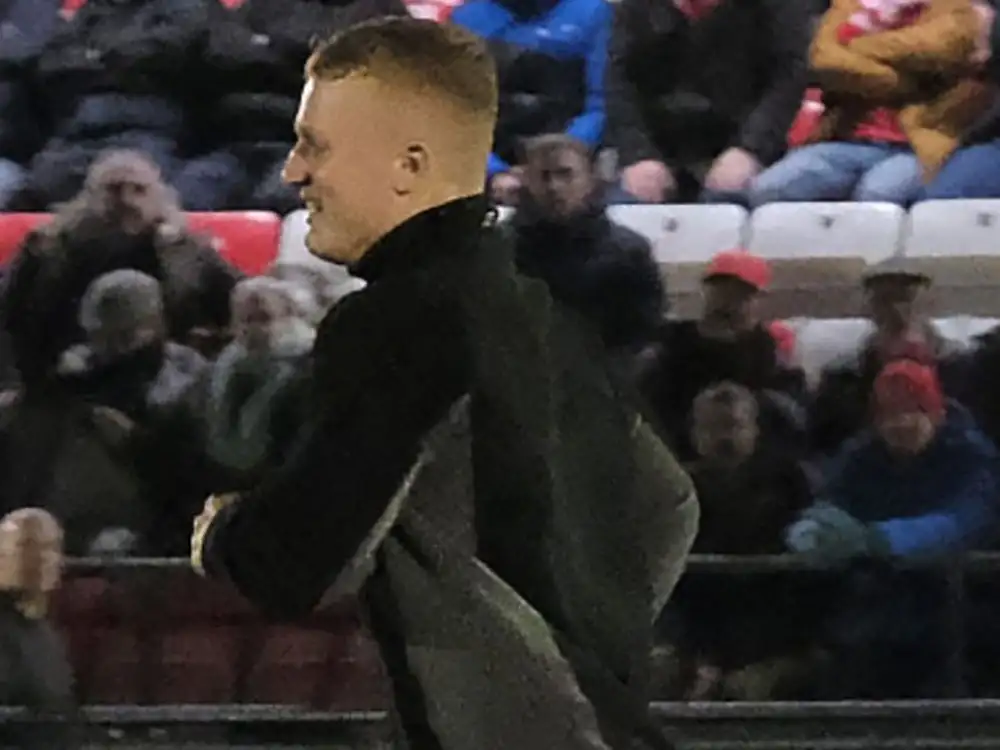 Police seek football fan who invaded pitch at Scarborough Athletic