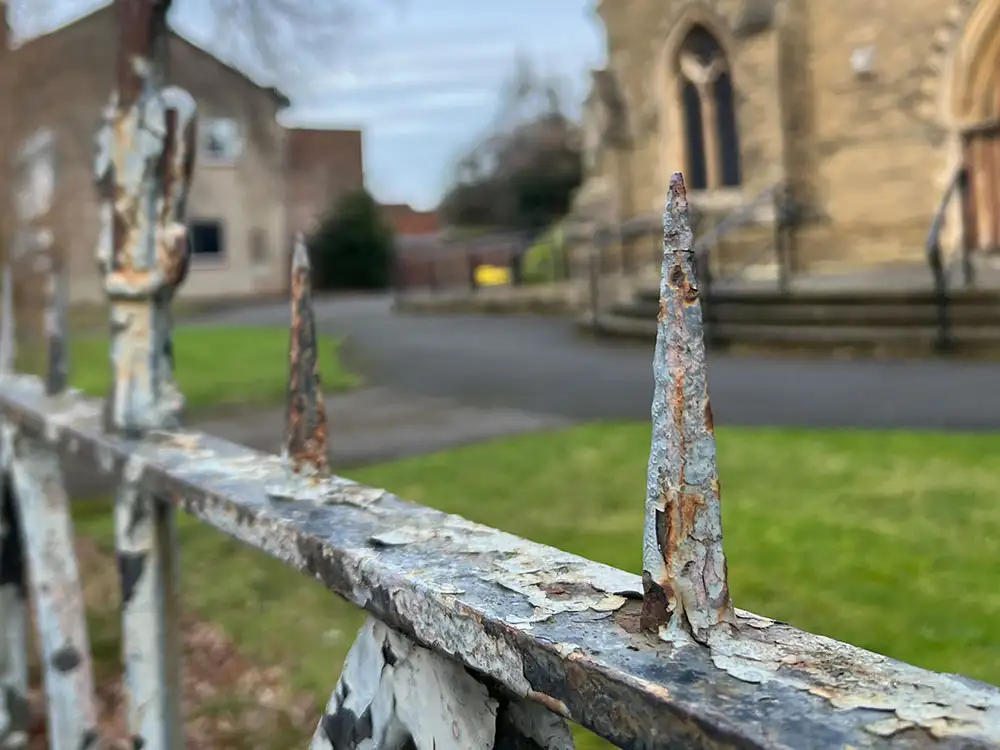 Cyclists at risk of impaling themselves on York church spikes, report says