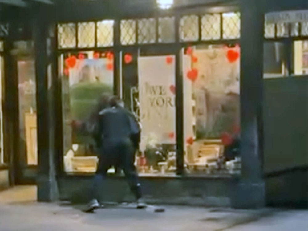 Watch: Thief’s smash and grab at historic home of York Gin