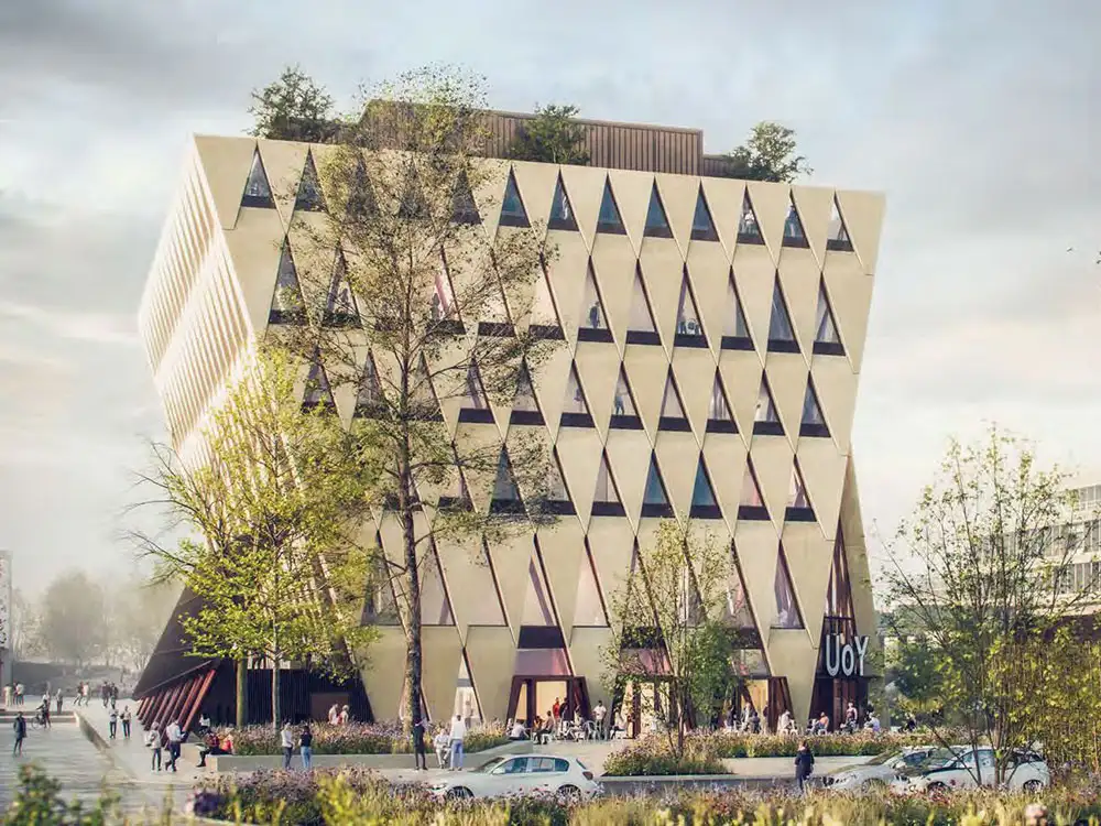 Plans for dramatic new £35m student centre withdrawn by University of York