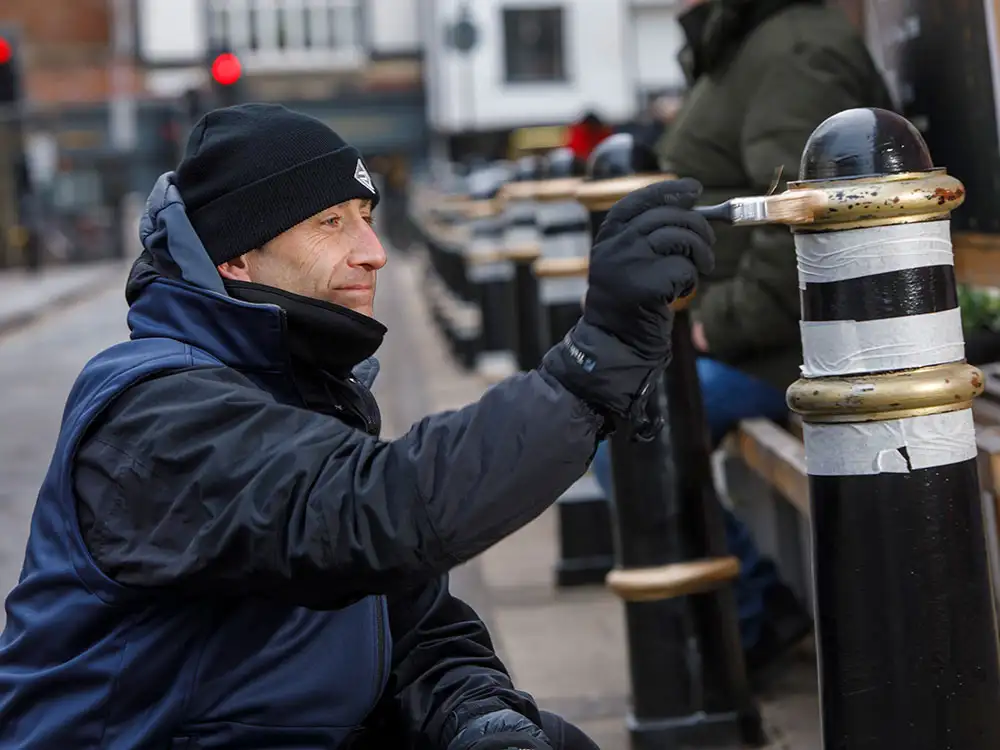 York’s five-day makeover! Team effort sees the city centre rejuvenated