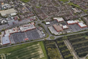 Youths start fire at York shopping centre