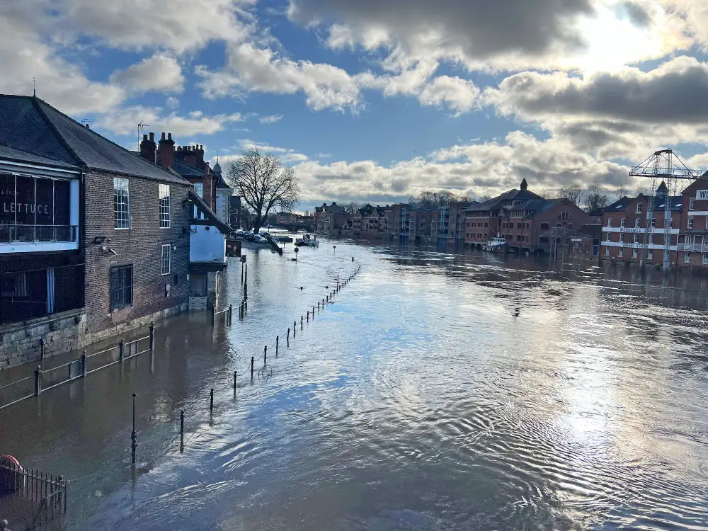Four flood warnings in force for York as heavy rain sees rivers rise again