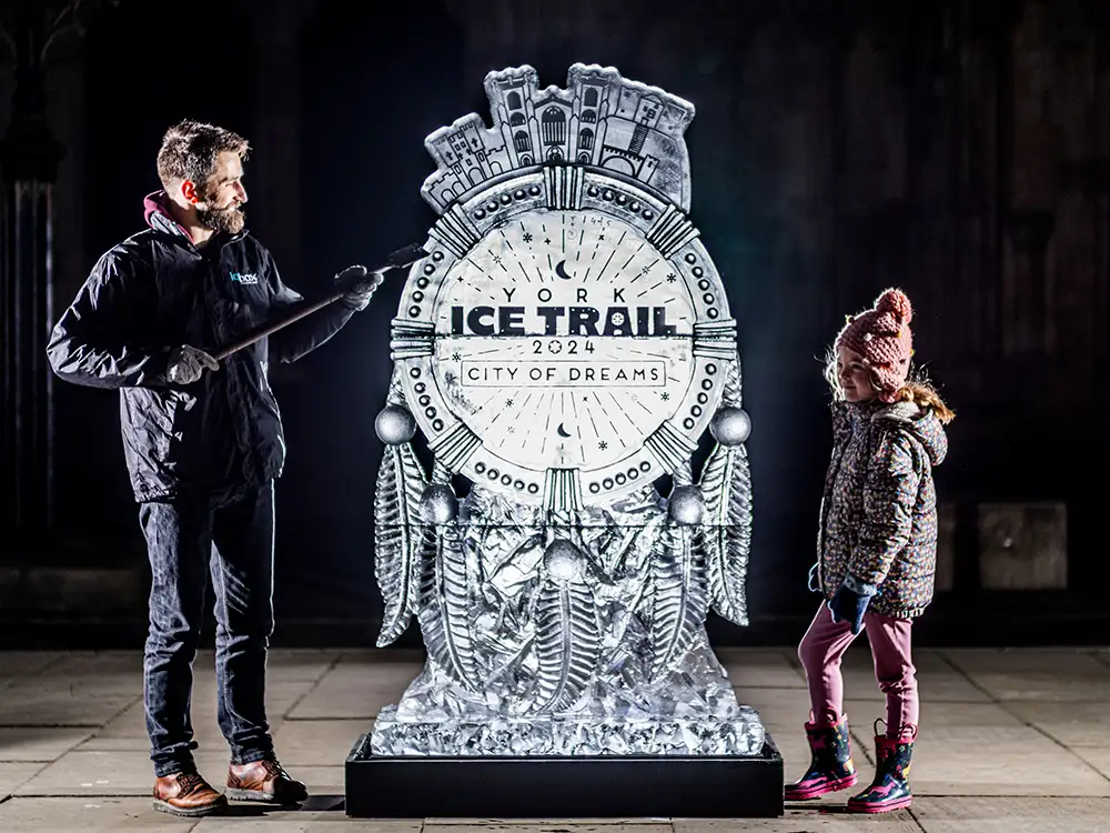 Revealed: The first sculpture of the York Ice Trail 2024 – and you can win a cool £1K with YorkMix!