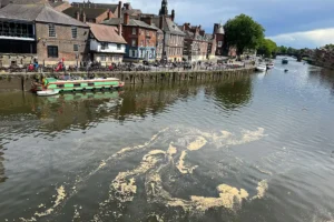 Yorkshire Water pipes dumped sewage into York river for 11,000 hours last year