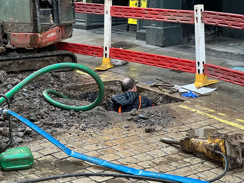 Another York road shut by emergency roadworks