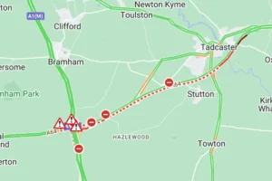 Stretch of A64 still closed as clean-up operation continues
