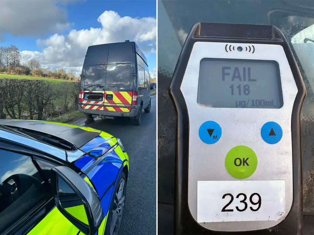 ‘I don’t know what I’m doing’ – Drunk driver calls North Yorkshire Police to report HIMSELF