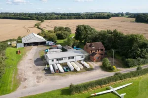 House goes on sale near York – complete with parking for your plane