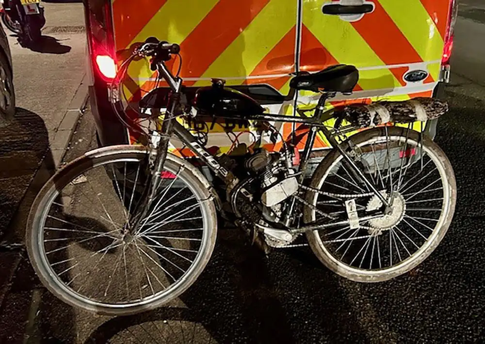 ‘An accident waiting to happen’: Home-made ‘motorbike’ seized by York police