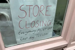 Shop on busy York street is emptied out after closing