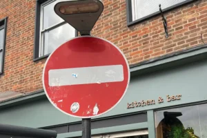 Council install ‘No entry’ sign outside front door of York restaurant