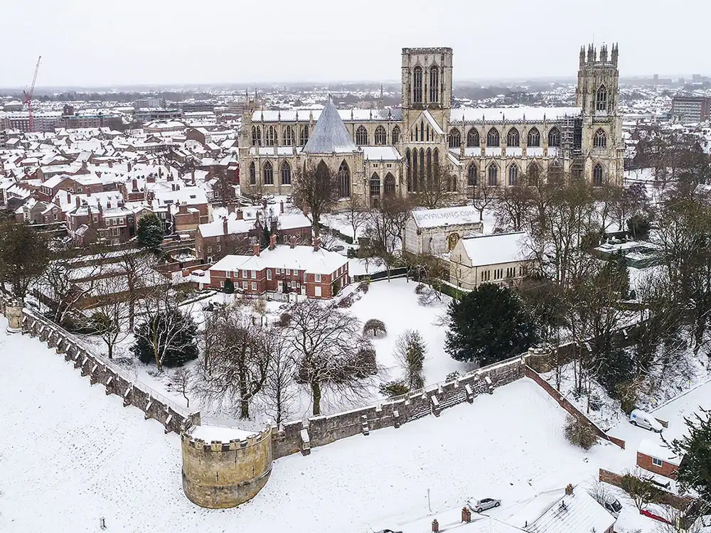 Snow warning issued for York and North Yorkshire