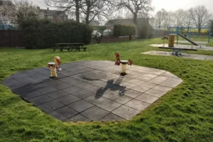 Council closes children’s play area after sewer pipe broke