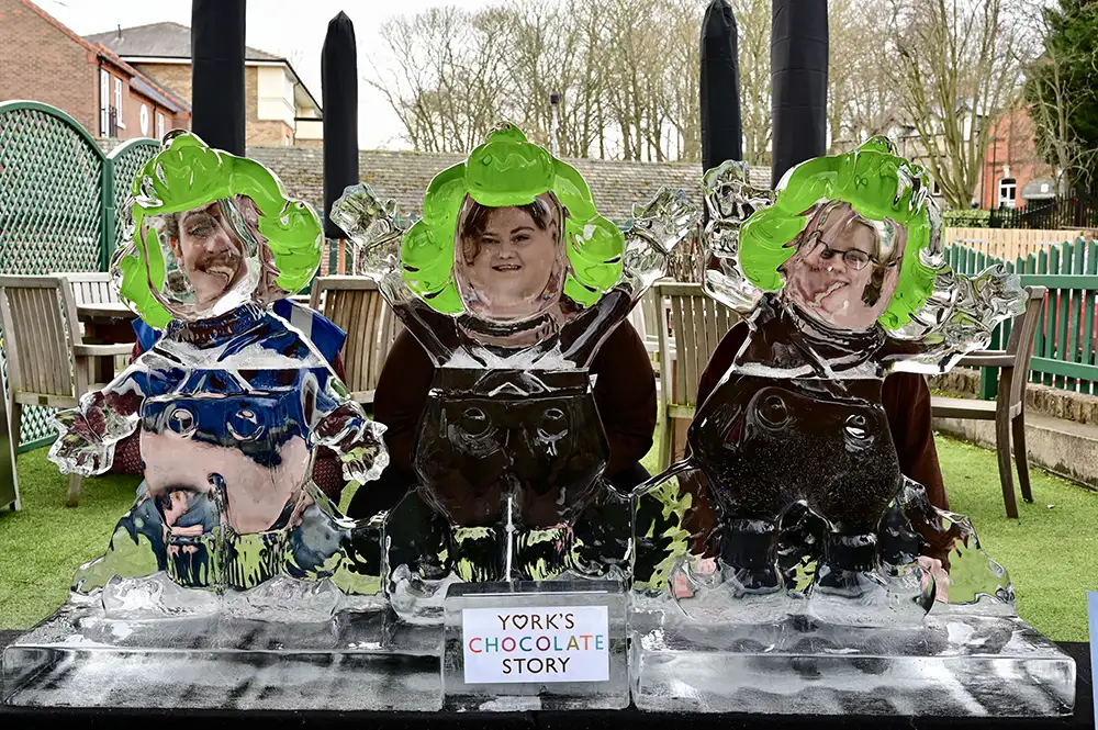 Pictures and video: The York Ice Trail returns with mythical beasts and oompa loompas