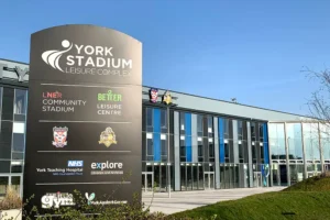 Two men arrested after fight outside York stadium
