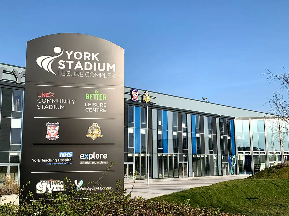 Two men arrested after fight outside York stadium