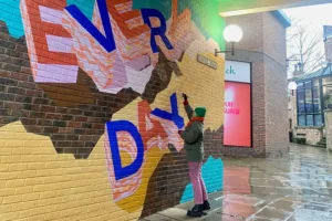 Stunning new street art transforms York walkway