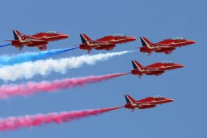 The Red Arrows are due to fly over York tomorrow
