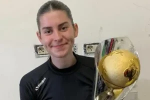 Talented York goalkeeper Becky helps England lift trophy