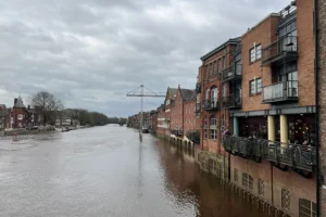 Flood warning for York as river levels reach 3m