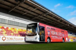 Fans trash bus after York City’s biggest game of the season
