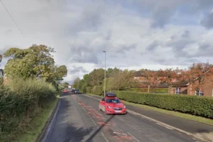 Car overturns in crash on main North Yorkshire road