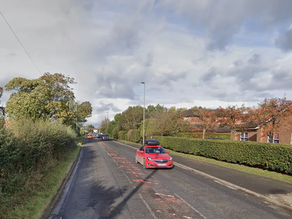 Car overturns in crash on main North Yorkshire road