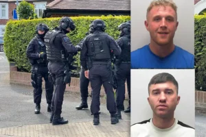Manhunt: Armed police search York for suspects in violent attack
