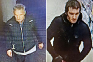 Two men sought over York supermarket thefts